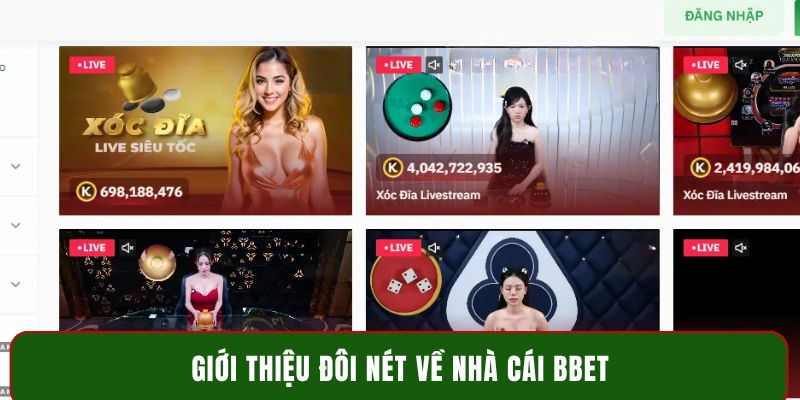 Giới thiệu đôi nét về nhà cái BBET
