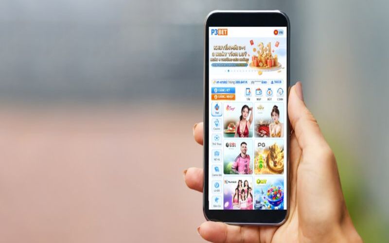 Các tính năng nổi bật trên App P3 Bet