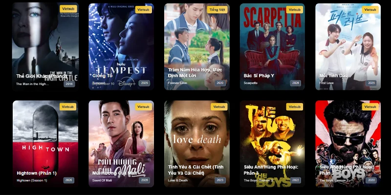 Trải nghiệm xem phim Full HD sắc nét, mượt mà trên nhiều thiết bị